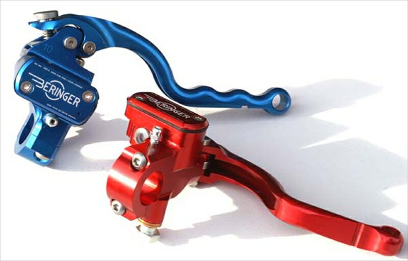 バイクパーツBERINGER(ベルリンガー) ブレーキマスター φ14.5 一体型 ブラック ストリートスモールハンド2フィンガー BRO-10-5PMB4550255745950ミリバー用