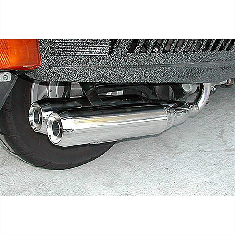 バイクパーツ マフラーウイルズウィン サイドバイサイドマフラー/ジェット232-15-04 4547424392923FUSION