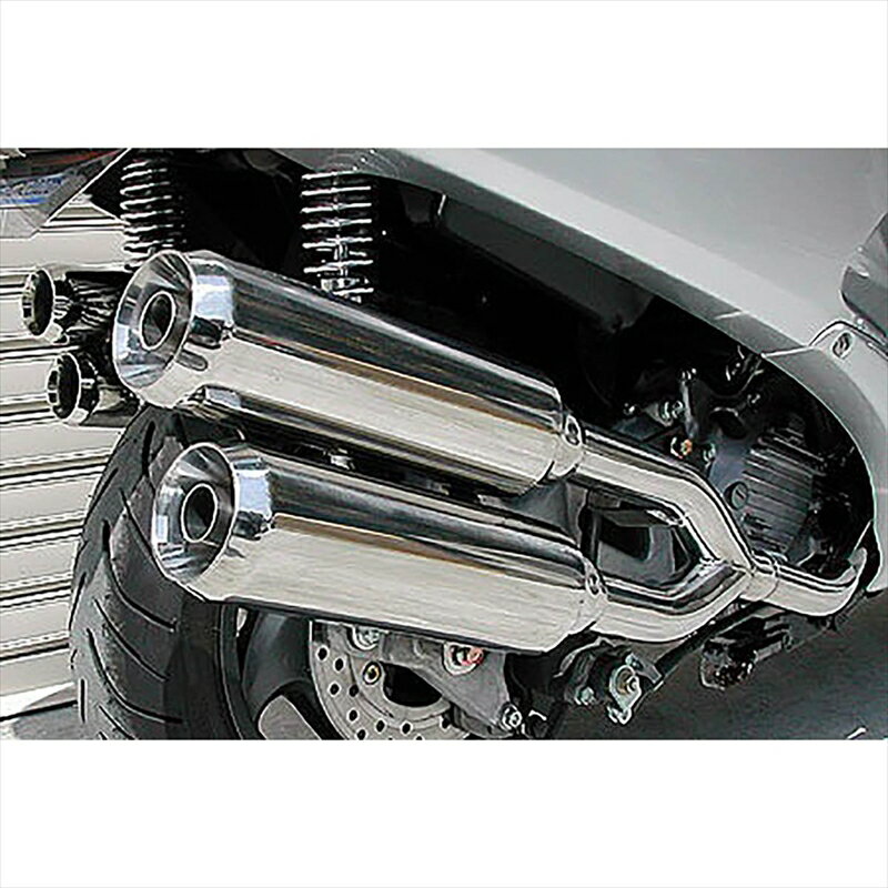 バイクパーツ マフラーウイルズウィン サイドバイサイドマフラー/ジェット212-15-04 4547424567932FORZA(MF06)
