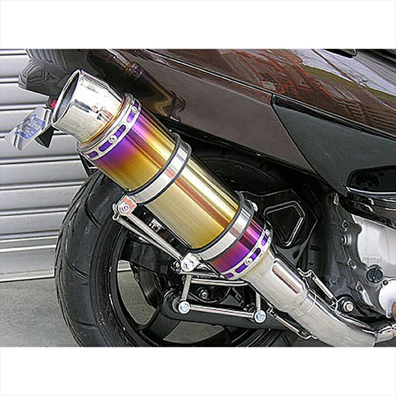 バイクパーツ マフラーウイルズウィン ビーストマフラー タイプS/焼色312-11-10 4547424582713SKYWAVE250(CJ44/45/46)