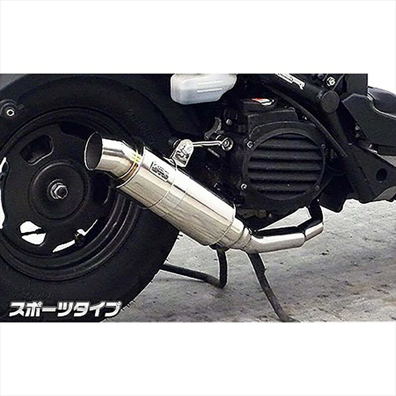 バイクパーツ マフラーウイルズウィン ロイヤルマフラー/スポーツ 872-59-04 4547567451938ZOOMER