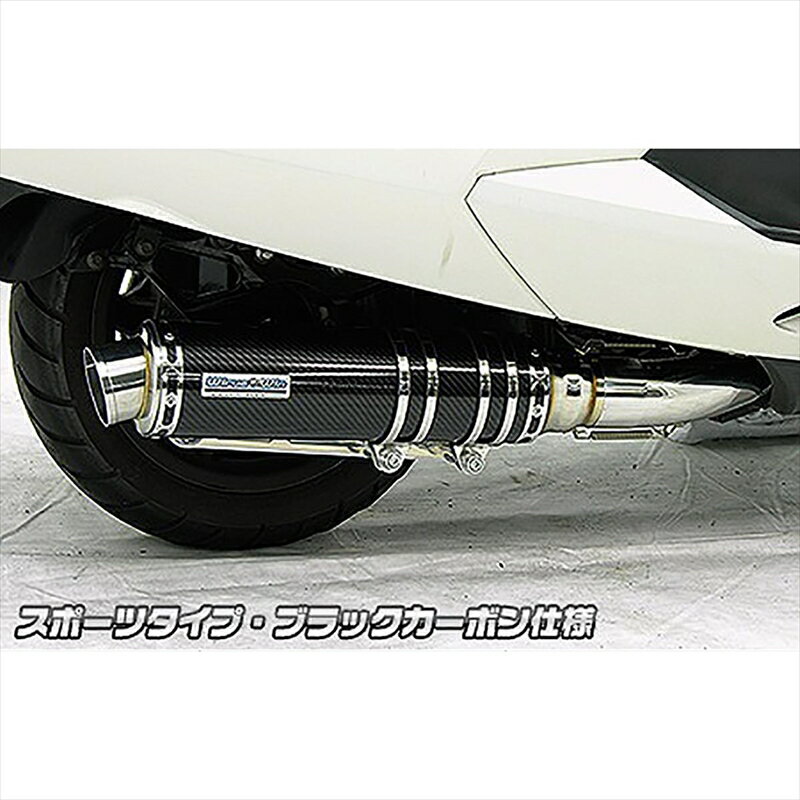 バイクパーツウイルズウィン WirusWin アルティメットマフラー/スポーツ BLK・C MAXAM SG21J 152-28-75 4547567885368