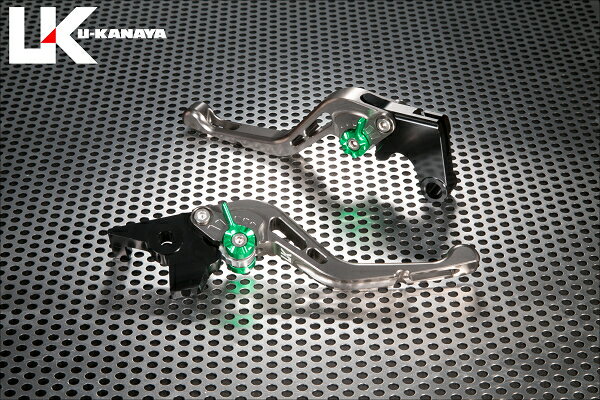 バイクパーツU-KANAYA(ユーカナヤ) レバーセット GPタイプ/ショート TI/SV HO078-042-06064549950948865モンキー125 18- JB02/JB03/JB05