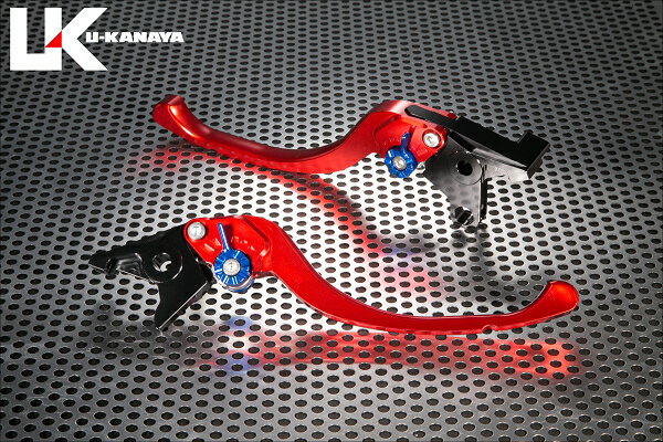 バイクパーツU-KANAYA(ユーカナヤ) レバーセット ツーリング RD/GN HO078-042-08054549950950028モンキー125 18- JB02/JB03/JB05