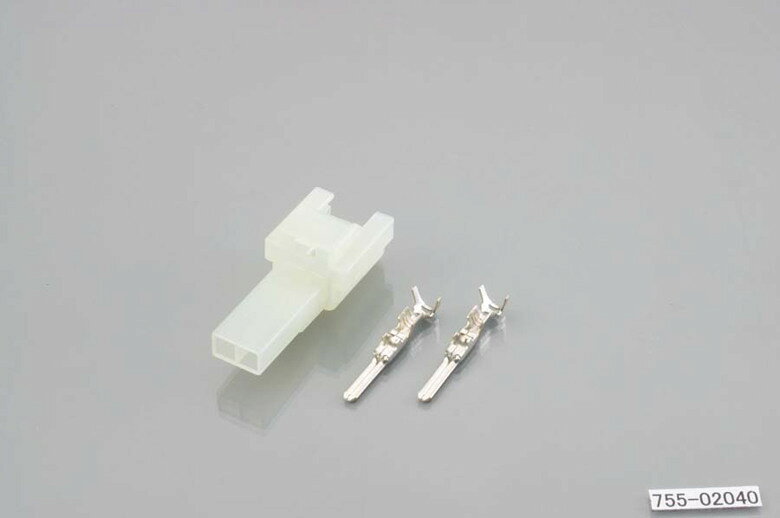 【5日前後で発送】 バイク用品 電装系KITACO キタコ コネクターセット HM 2P オス0900-755-02040 4990852058044取寄品
