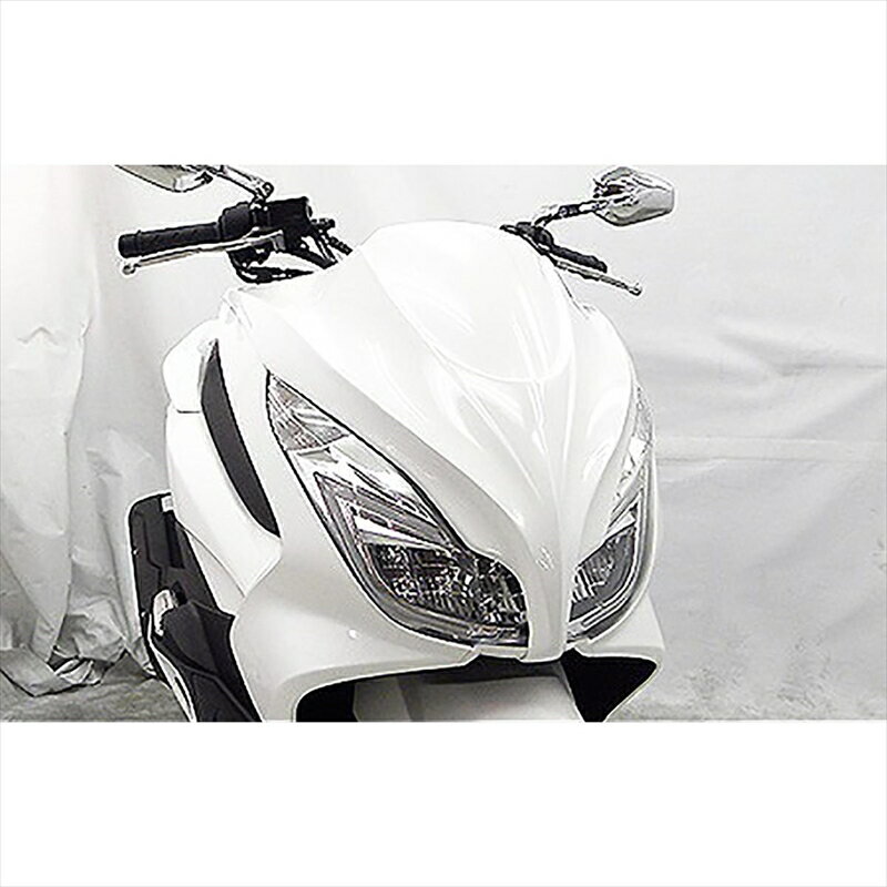 バイクパーツ 外装ウイルズウィン ソリッドマスク 無塗装261-11-01 4549950460688PCX EBJ-JF56