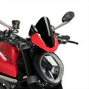 バイクパーツ 外装プーチ レーシングスクリーン Sport ブラック 20688N 4571415021691MONSTER 937+ 21-