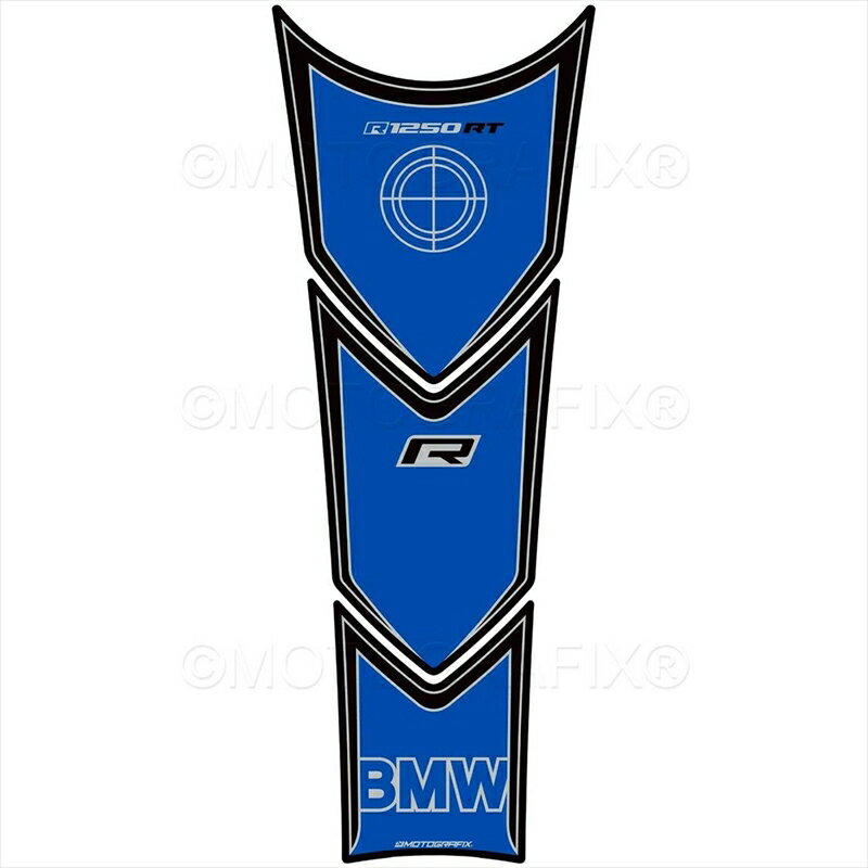 バイクパーツ 外装モトグラフィックス タンクパッド BLU/BLK MT-TB058BK 4580041246811BMW R1250RT 19-21
