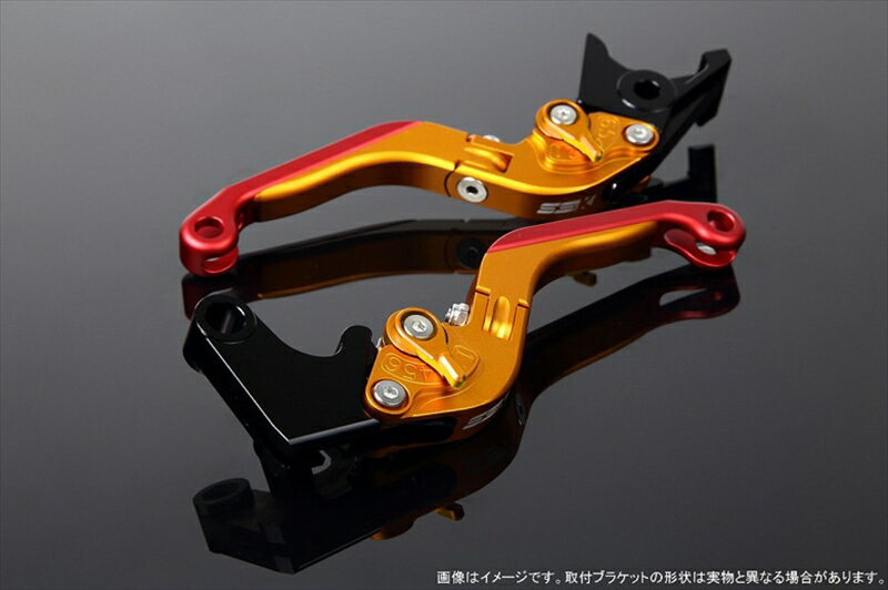 バイク用品 ハンドルエスエスケイ スピードラ アジャストレバー 可倒延長式 Mゴールド/Mゴールド/MレッドGSX250R V-STROM250 RGV250γ VJ23ALVGM048GD-GDRD 4580540638155取寄品