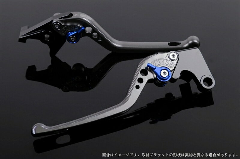 【5日前後で発送】 バイク用品 ハンドルエスエスケイ スピードラ アジャストレバー 3D ロング チタン/ブルー NINJA400R 11-13 NINJA400 14-17KA0404677-BE 4589995472260取寄品