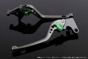 【SPEEDRA(エスエスケイ スピードラ)】アジャストレバー 3D ロング チタン/グリーン NINJA400R 11-13 NINJA400 14-17■カタログ品番：P109-8523■メーカー品番：KA0404677-GN■JAN：4589995472291適応車両：チタン／グリーン NINJA400R 11-13 NINJA400 14-17 色： レバー本体カラー:チタン／アジャスターカラー:グリーン キャッチフレーズ ：適合車種:NINJA400R 2011-2013 NINJA400 2014-2017 ●レバー長さ:約172mm●高強度アルミニウム合金素材6061を精密加工したレバー本体にアルマイト処理を行うことにより高級感を与え、高精度を実現しました。●純正マスターシリンダー、クラッチレバーホルダーに装着できます。●握りやすい形状により操作に必要な力を低減。●6段階アジャスターにより最大約28mmまで調整が可能となっており、好みのレバー位置にセッティング可能ですので手の小さな女性でも快適な操作性を確保出来ます。●レバー前面部分には滑り止めの溝加工を施し、操作の安全性を高めます。●レバーエンド部に風圧を逃すスリット加工が施してあります。※取り付け車種により純正レバーに付属する部品をご使用いただく場合がございます。 【適合情報】カワサキ[KAWASAKI]…ER-6n09-16カワサキ[KAWASAKI]…ER-6f/Ninja650R [ニンジャ650R]09-16カワサキ[KAWASAKI]…VERSYS650 [ヴェルシス650]09-14カワサキ[KAWASAKI]…Ninja400 [ニンジャ400]14-17カワサキ[KAWASAKI]…Ninja400R [ニンジャ400R]11-13 画像注意書き ： ■商品分類：バイクパーツ、オートバイパーツ（モーターサイクル） ■カテゴリ：車、バイク、自転車 ＞ バイク ＞ ハンドル ＞ レバー関連用品 ＞ ブレーキレバー ■対象：男性(メンズ)、女性(レディース) ■キーワード：ツーリング(ロングツーリング)、通勤、通学 ※号機番号と適応車種を必ずご確認のうえ、ご注文くださいますようお願い致します。ご不明点等は、ご注文前にお問合せください。 ※掲載商品と実際の商品との色合いが異なる場合がございます。ご了承の程、宜しくお願い致します。 ※商品は予告なく仕様の変更や販売を終了している場合がございますので予めご了承下さい。 ※画像は装着画像や塗装済みのイメージ画像の場合がございます。 ※画像に含まれる、小道具等は商品には含まれておりません。 ※画像は装着イメージです。車両本体は商品に含まれておりません。