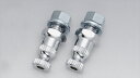 【5日前後で発送】 バイク用品 電装系キジマ ウィンカーステー メッキ M10 45x15mm 2コSET217-1047 4934154230470取寄品