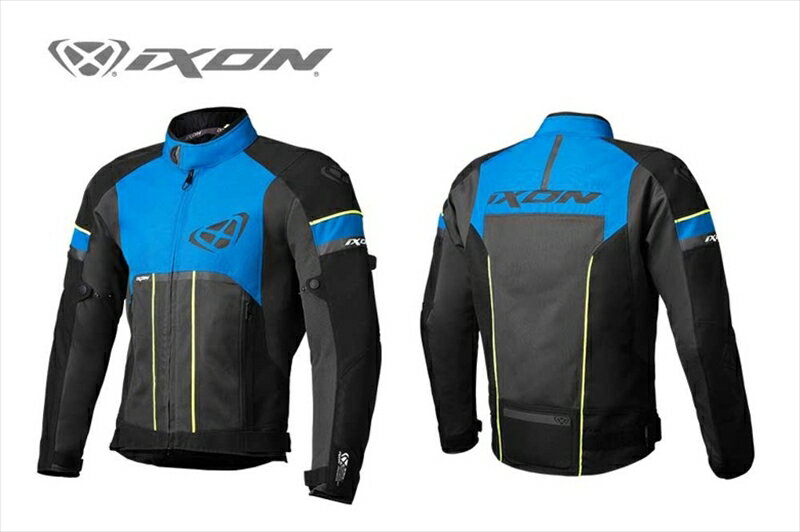 バイク用品 ウェアイクソン ジャケット ALLROAD AIR A 1133BLACK/ANTHRACITE/BLUE M100101143 3661615501084取寄品