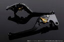 【5日前後で発送】 バイク用品 ハンドルエスエスケイ スピードラ アジャストレバー スタンダード可倒式 ブラック/ゴールド VFR750R RC30 RVF75...