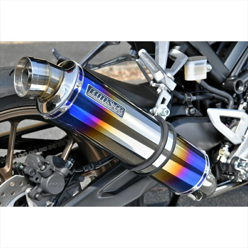 バイクパーツ マフラービームスモーターカンパニー R-EVO フルエキ ヒートチタン G1005-53-S1J 4582285347071CB125R 18-(8BJ-JC91)