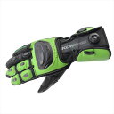 バイク用品 ウェアコミネ GK-253 DIAL FIT RACグローブ Lime Green 2XL06-253 4573325794993取寄品