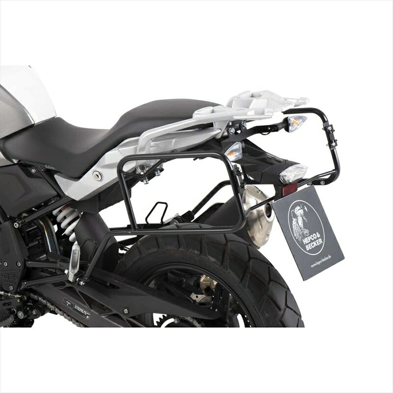バイクパーツHEPCO&BECKER(ヘプコアンドベッカー) サイドキャリア ブラック 6506507 00 014550255704094G310GS 20-25