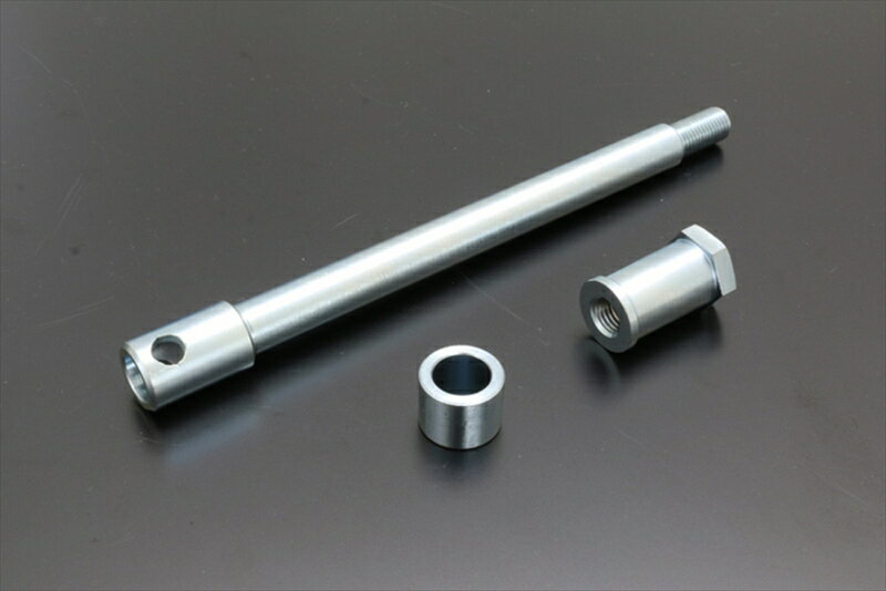 【5日前後で発送】 バイクパーツ ピーエムシー ユニクロメッキ フロント アクスルシャフトセット146-5311 4589641359617CB750K