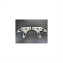 バイクパーツBEET(ビート) V字レーシングスタンドフックSET 0614-008-094582346469087シルバー8mm 汎用