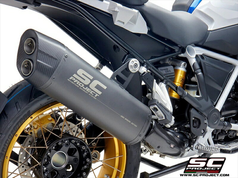 マフラーエスシープロジェクト スリップオン アドベンチャー グレーED BMW R1250GS/ADVENTURE 19-20B30A-86MG 4550255725556取寄品