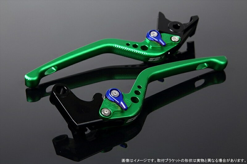 ハンドルエスエスケイ スピードラ アジャストレバー 3D ロング Mグリーン/Mブルー NS-1 Monkey125 GROM 13-16 CBR250R MC41LVEM003GN-BE 4589995231232取寄品