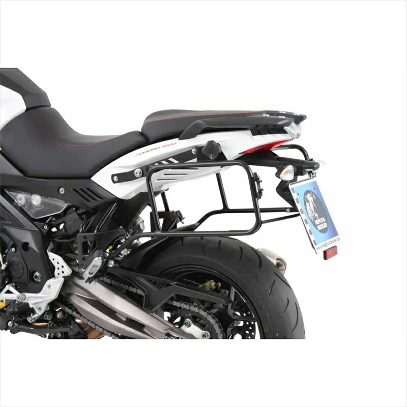 バイクパーツHEPCO&BECKER(ヘプコアンドベッカー) サイドキャリア Lock-it ブラック 6507514 00 014550255759179Caponord1200 13-16