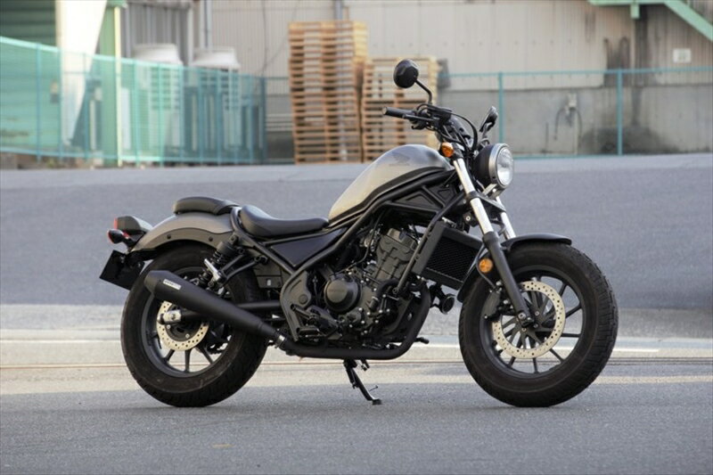 マフラー OVER SSメガホンマフラー S O Rebel250 17-17-13-02 4539770119408取寄品