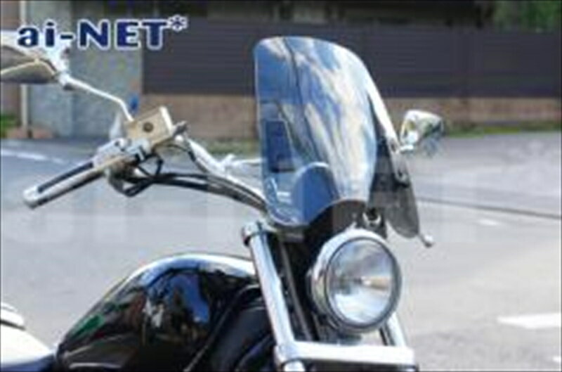 バイクパーツ 外装アイネット 汎用メーターバイザー 738 4571460827361(ハンドル22φ用) スモーク