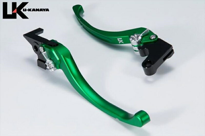 バイクパーツ ハンドルユーカナヤ レバーセット ツーリング GN/SVHO082-010-0817 4550255785277(ツヤケシ)CBR400R/400X 22 (NC56)