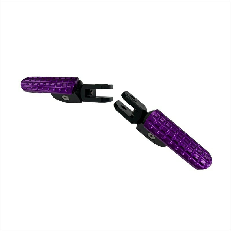 バイクパーツBIKERS(バイカーズ) フロントフットペグ パープル B0013-PUR4550255801267DAX125 22-24