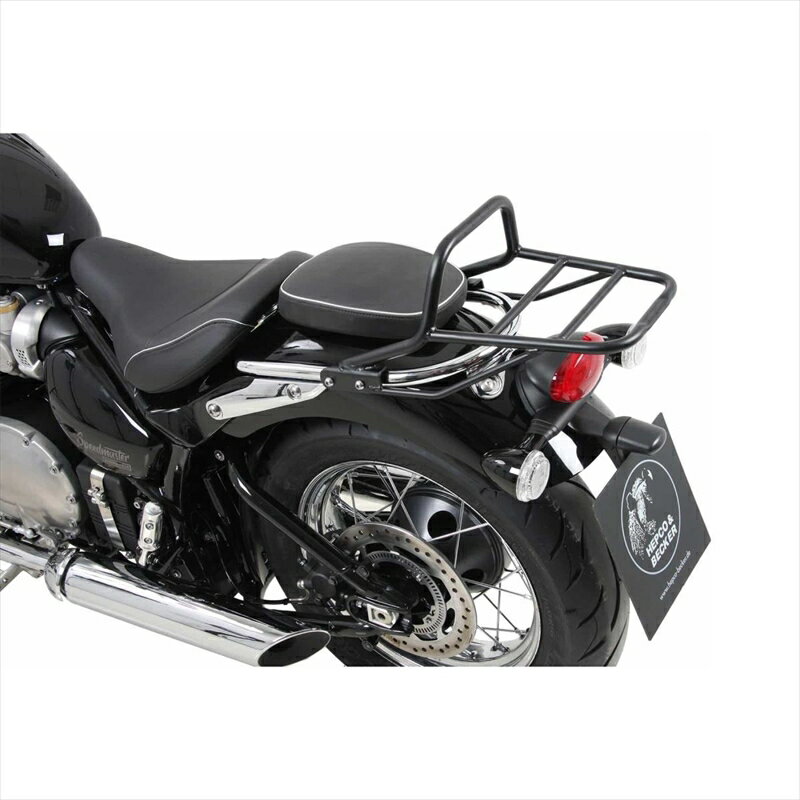 バイクパーツHEPCO&BECKER(ヘプコアンドベッカー) トップケースキャリア リアラック ブラック 6547572 01 014550255818197Bonneville Speedmaster 18-25