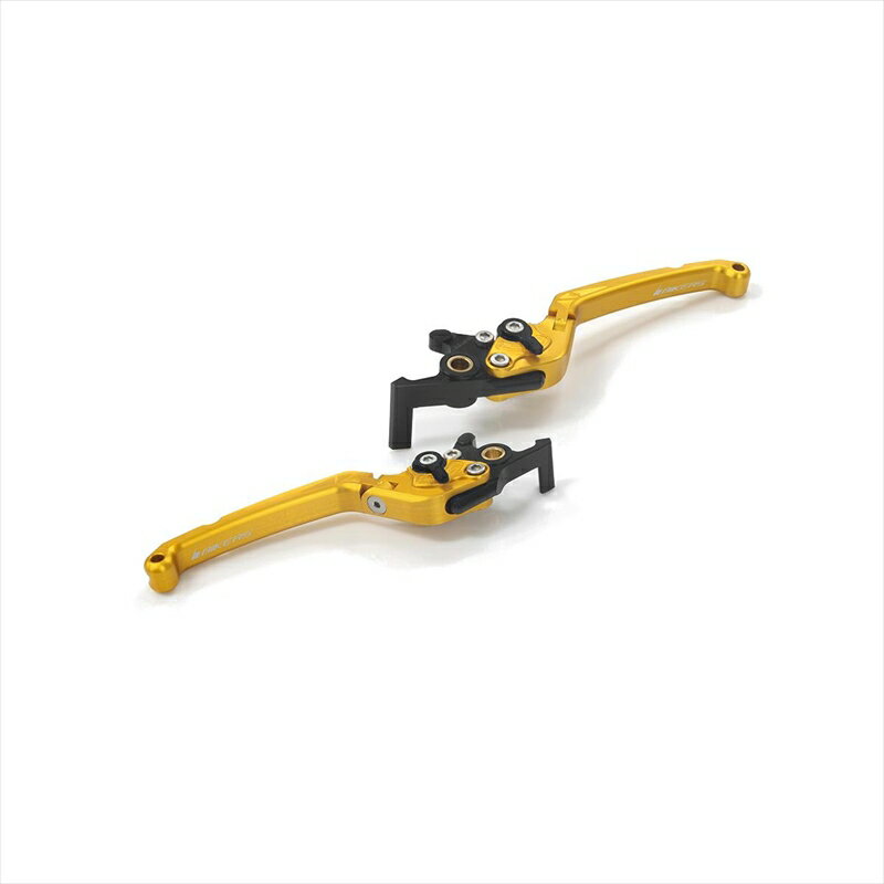 バイクパーツBIKERS(バイカーズ) レバーセット 可倒式 フラットタイプ ライトゴールド H1010-LGD4550255819231PCX 21-24 PCX160 21-24 ADV160 23-24