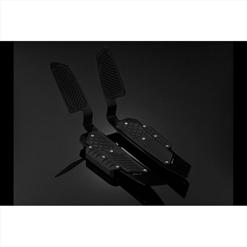 バイクパーツBIKERS(バイカーズ) フットプレート ブラック/ブラック H0546-BLK-BLK4550255820824FORZA 18-24