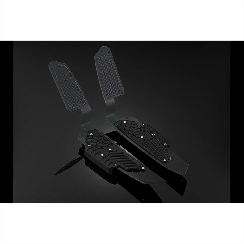 バイクパーツBIKERS(バイカーズ) フットプレート グレー/ブラック H0546-GRY-BLK4550255820886FORZA 18-24