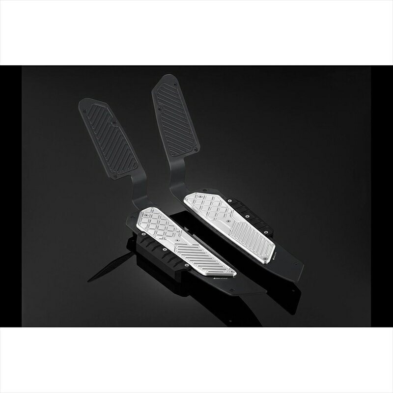 バイクパーツBIKERS(バイカーズ) フットプレート グレー/シルバー H0546-GRY-SLV4550255820893FORZA 18-24