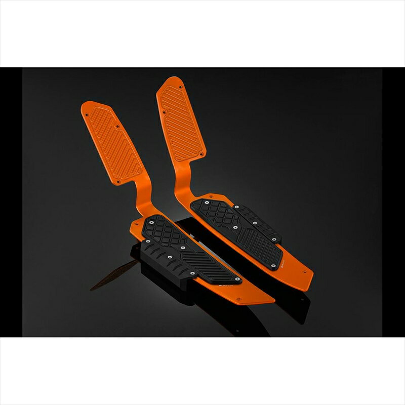 バイクパーツBIKERS(バイカーズ) フットプレート オレンジゴールド/ブラック H0546-OGD-BLK4550255820923FORZA 18-24