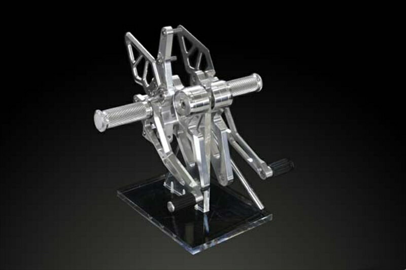 バイクパーツ ステップアエラ AELLA ライディングステップキット POL M1100AE-10051-PO 4548664074341M1100