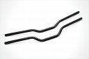 バイクパーツ ハンドルアエラ AELLA スチールハンドルバーLOWブラッククローム M821 18-AE-27117A 4550255506421M821 18-