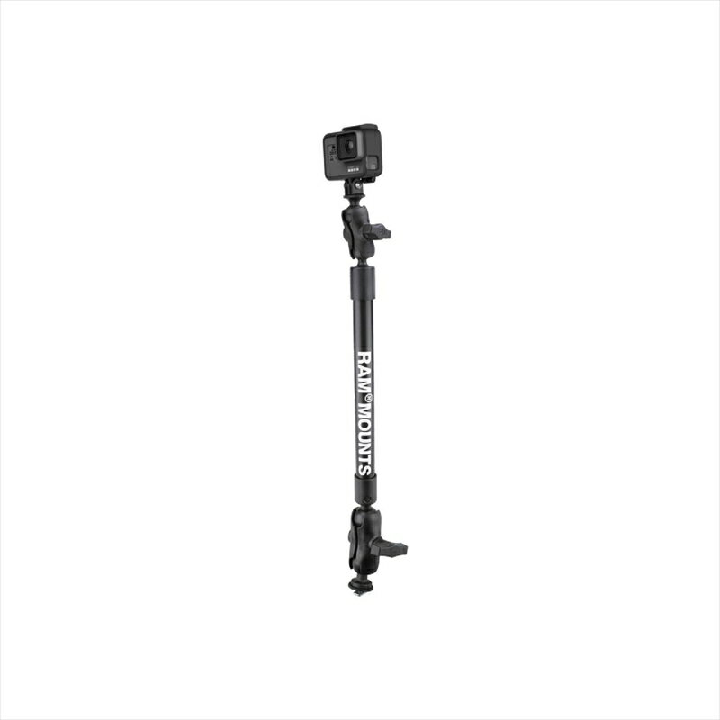 電子機器類 ラムマウント ラムマウント GoProマウント＆トラックボールベースセット(タフポール) 全長55.8cm 1.5インチボール RAP-354-TRA1-12-A-GOP1 RAP-354TRA1-12AGOP1 4550255731144 取寄品