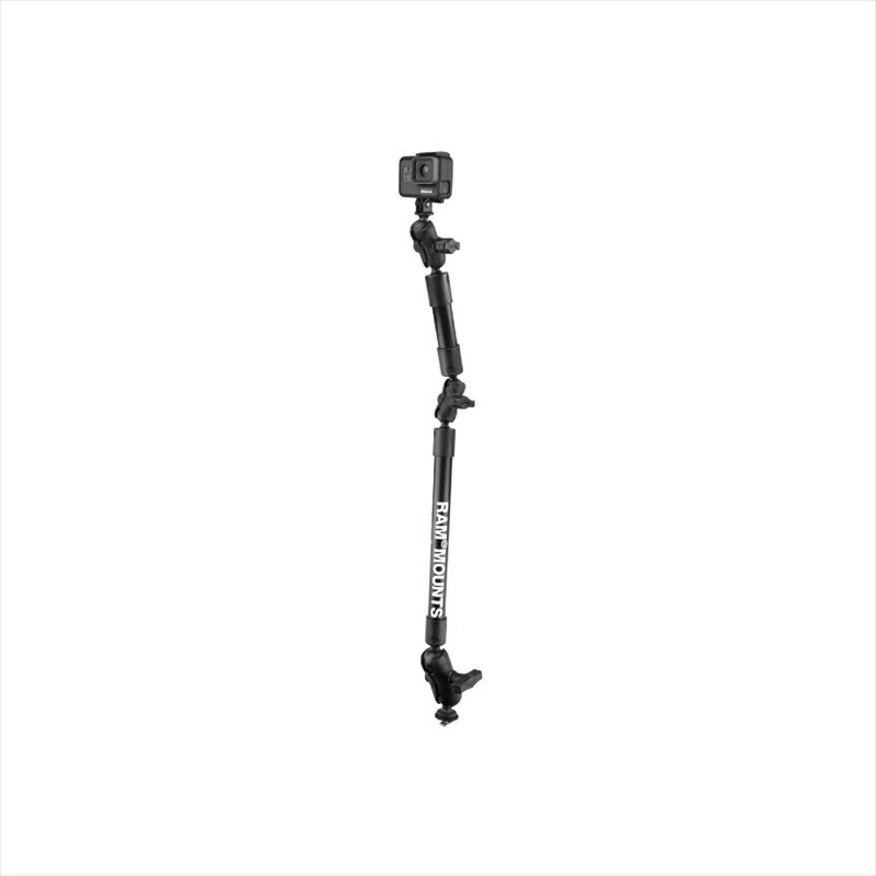 電子機器類 ラムマウント ラムマウント GoProマウント＆トラックボールベースセット(タフポール) 全長78.7cm 1.5インチボール RAP-354-TRA1-12-4-A-GOP1 RAP-354TRA112-4AGOP1 4550255731151 取寄品