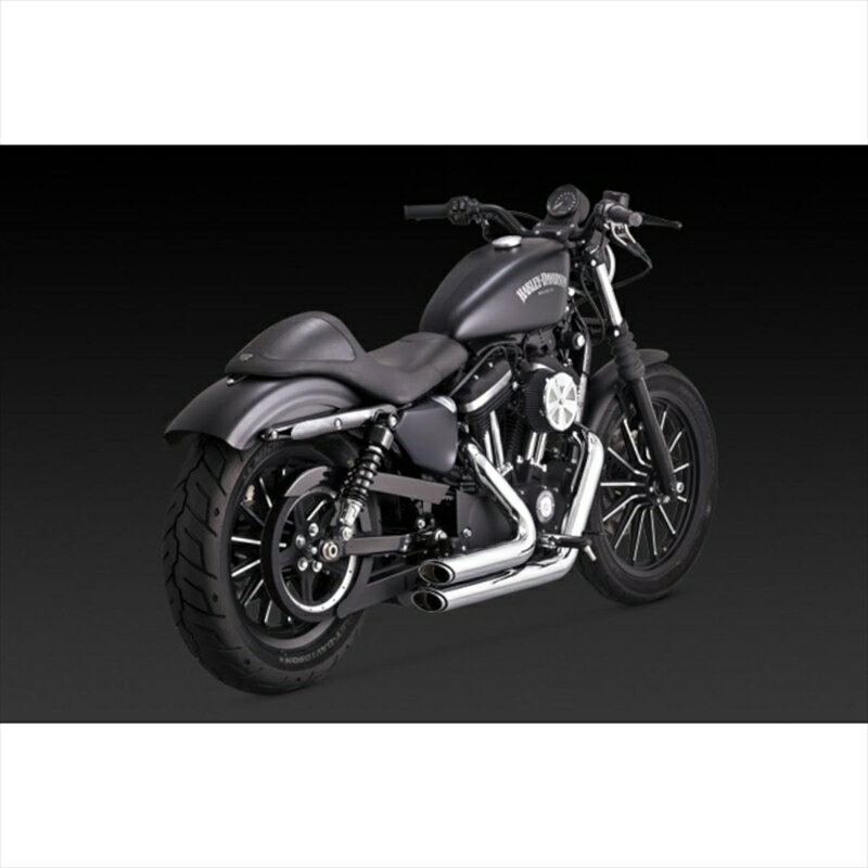 【5日前後で発送】 バイクパーツ マフラーバンスアンドハインズ ShortShots Staggered PCX ショートショットスタッガード クローム マフラー1800-2579 4550255783013Sportster 14-22