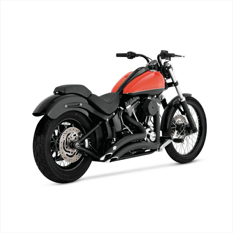 【5日前後で発送】 バイクパーツ マフラーバンスアンドハインズ BigRadius 2-2 PCX ビッグラディウス ブラック マフラー1800-2570 4550255783129SOFTAIL 86-17