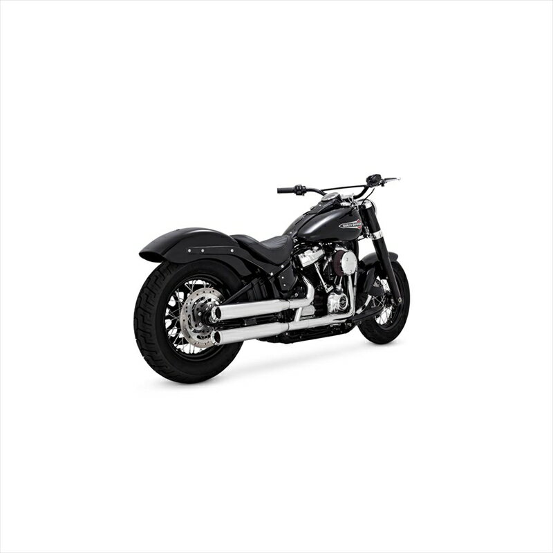 バイクパーツ マフラーバンスアンドハインズ Eliminator300 PCX エリミネーター スリップオン クローム マフラー16312 4550255799359SOFTAIL 18-22