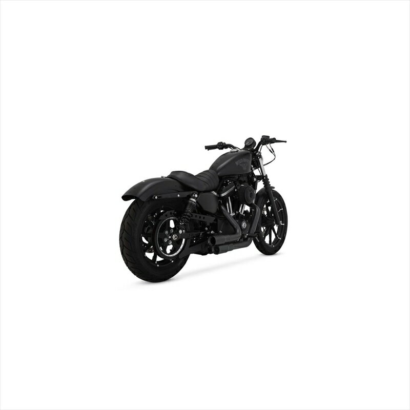 バイクパーツ マフラーバンスアンドハインズ Mini-Granades 2-2 PCX ミニグレネード ブラック マフラー1800-2607 4550255800246Sportster 14-22