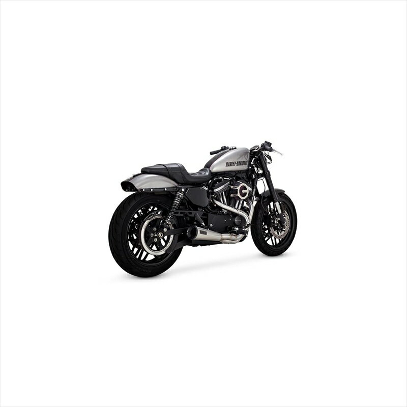 バイクパーツ マフラーバンスアンドハインズ Stainless 2-1 Upsweep PCX ステンレス2-1 アップスウィープ マフラー1800-2611 4550255802479Sportster 04-22