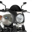 バイクパーツ 外装プーチ レトロフェアリング ブラック/ブラック 9253N 4571415004830R NINE T SCRAMBLER 16-20(RETRO FAIRING) BLACK