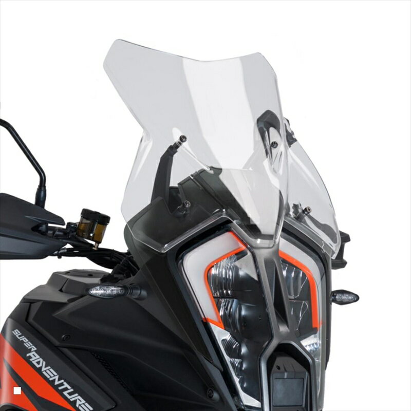 バイクパーツ 外装プーチ ツーリングスクリーン クリア 20422W 4571415024562KTM 1290 SUPER ADVENTURE R/S 21-22