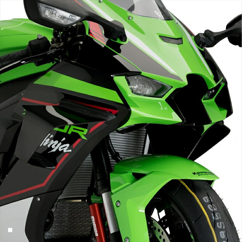 バイクパーツ 外装プーチ フロントスポイラーGP20543N 4571415034660ブラック ZX-10R 21-22/ZX-10RR 21-22