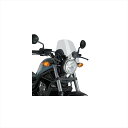 バイクパーツPUIG(プーチ) ニュージェネレーションNK SPORT クリア 3829W4550255409067REBEL500/250 CMX 500/250 17-19