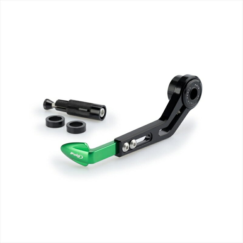 バイクパーツ ハンドルプーチ クラッチレバープロテクター グリーン 3877V 4571414957861(Clutch Lever Protector)